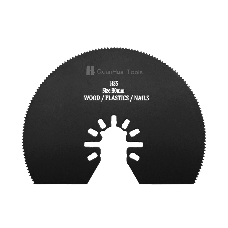 80mm 직경 빠른 조립 고속 강철 반원형 톱날 QH-1010HK
